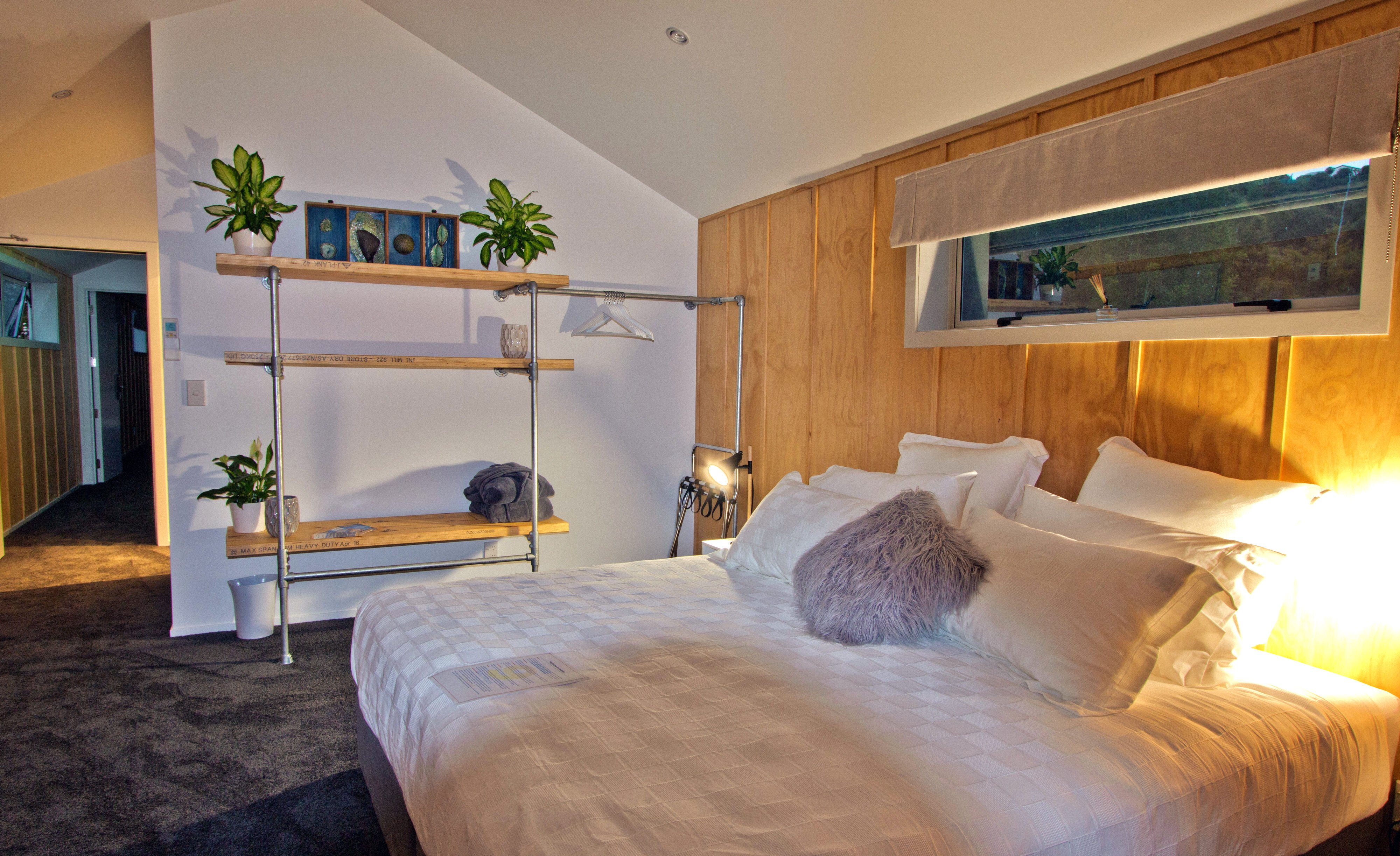 Comfortable bedroom | New Zealand accommodation for friends